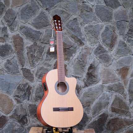 Cort AC120CE Classical Guitar with Gig Bag - Open Pore (AC 120CE/AC-120CE)