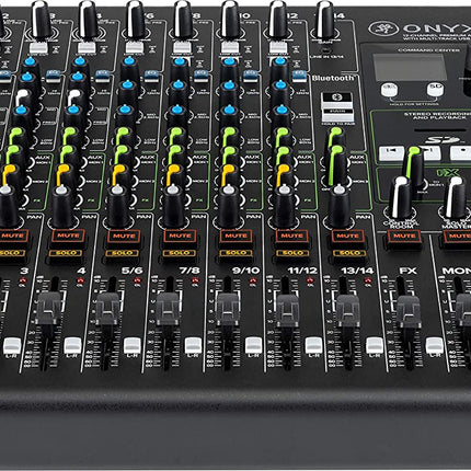 Mackie Onyx12 12-channel Analog Mixer with Multi-Track USB (Onyx 12/Onyx-12)