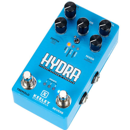 Keeley HYDRA Stereo Reverb & Tremolo Effects Pedal