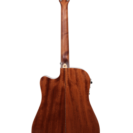 Cort MR730FX - Full Solid Acoustic-Electric Guitar Ovangkol Fretboard with Gig Bag - Natural Glossy (MR 730FX/MR-730FX)