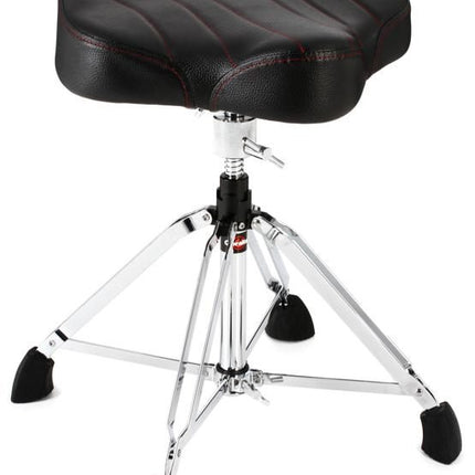 Gibraltar 9908 4 Post Oversized Moto Style Contoured Seat Drum Throne
