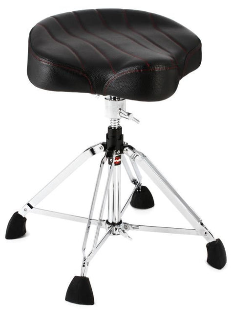 Gibraltar 9908 4 Post Oversized Moto Style Contoured Seat Drum Throne