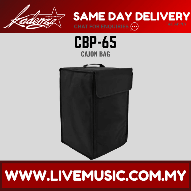 Kadenza CBP-65 Standard-Sized Cajon Bag - Padded  ( CBP65 LMC )