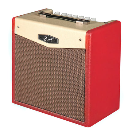 Cort CM15R-DR 15-Watt Electric Guitar Amplifier - Dark Red ( CM15R / CM15RDR)