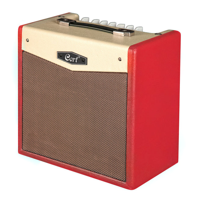 Cort CM15R-DR 15-Watt Electric Guitar Amplifier - Dark Red ( CM15R / CM15RDR)