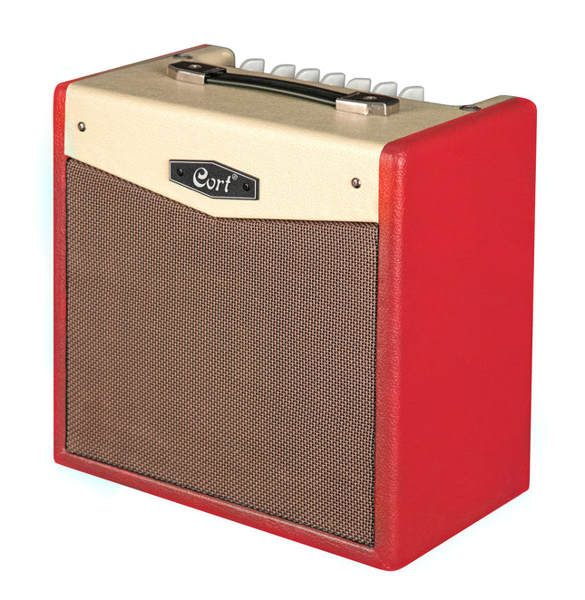 Cort CM15R-DR 15-Watt Electric Guitar Amplifier - Dark Red ( CM15R / CM15RDR)