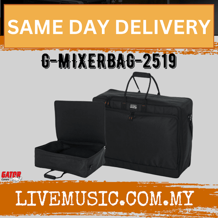 Gator G-MIXERBAG-2519 25x19 x 8 Durable Padded Mixer Bag (GMixer2519)