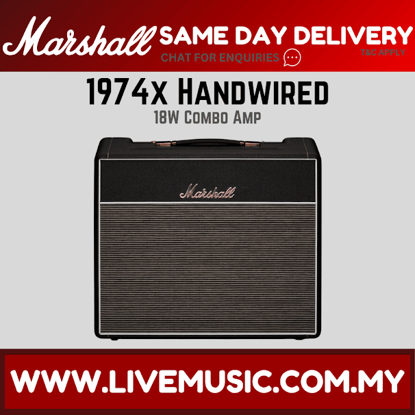 Marshall 1974X 1x12inch 18watt Handwired Tube Combo Guitar Amplifier (1974-X)