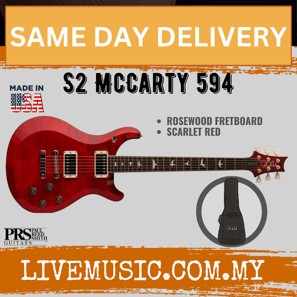 PRS S2 McCarty 594 Electric Guitar w/Bag