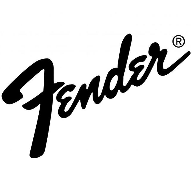 Fender Third Man Hardware Leather Guitar Strap, Black/Yellow