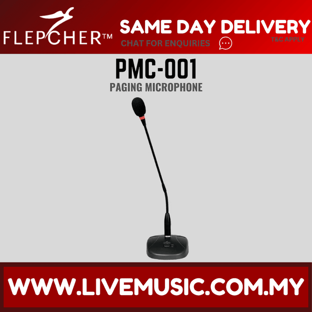 Flepcher PMC-001 Paging Microphone ( PMC001 / PMC 001 )