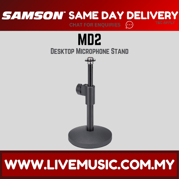 Samson MD2 Desktop Microphone Stand ( MD-2 / MD 2 )