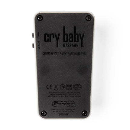 Jim Dunlop CBM105Q Cry Baby Bass Mini Wah Pedal (CBM-105Q / CBM 105Q)