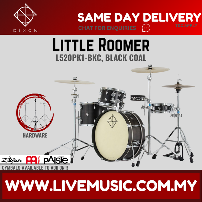 Dixon Little Roomer L520PK1 4+1-Piece Drum Kit w/Hardware