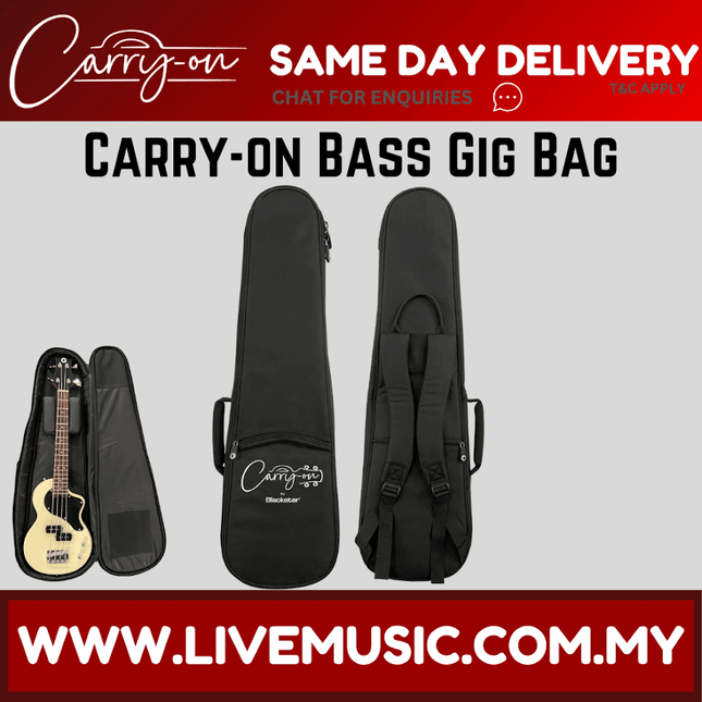 Blackstar Carry-On Guitar Bass Gig Bag