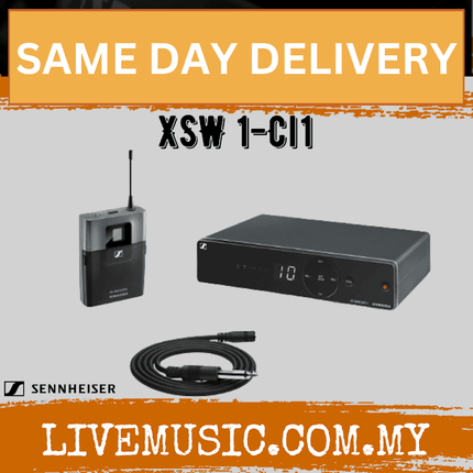 Sennheiser XSW 1-Ci1 Wireless Guitar System ( XSW1 Ci1 / XSWCi1 )