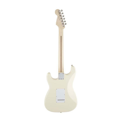 Fender Artist Eric Clapton Stratocaster Guitar, Maple Fretboard with Deluxe Hardshell Case - Olympic White