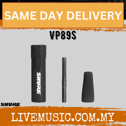 Shure VP89S Modular Short Shotgun Microphone ( VP-89S / VP 89S )
