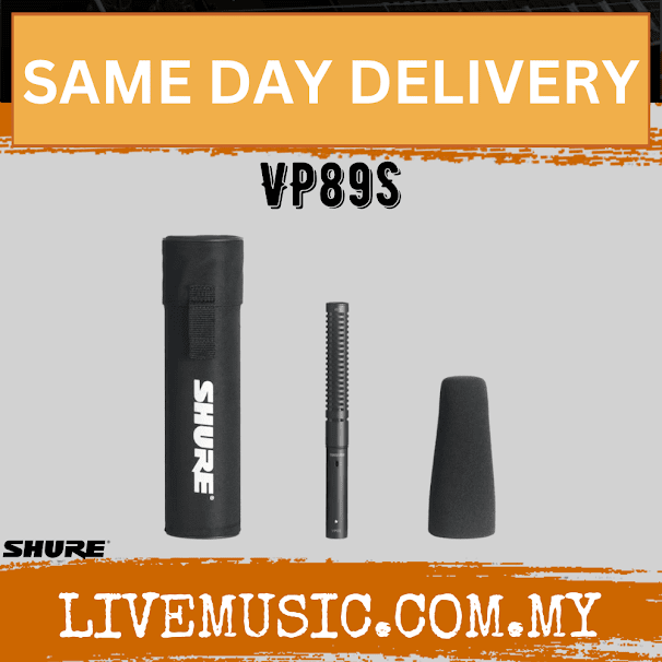 Shure VP89S Modular Short Shotgun Microphone ( VP-89S / VP 89S )
