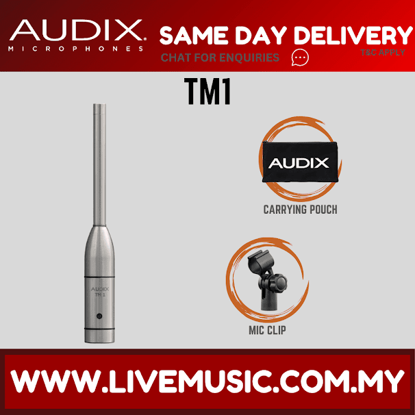 Audix TM1 Test & Measurement Microphone (TM-1/TM 1)