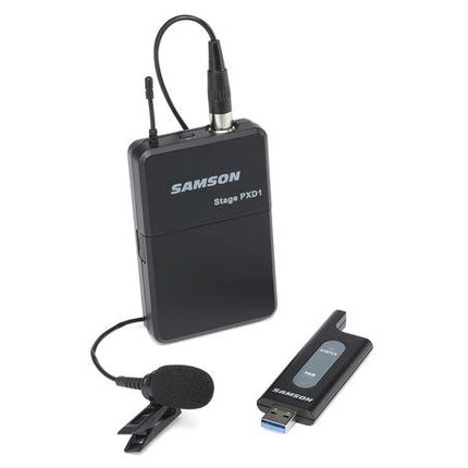 Samson Stage XPD2 Lavalier Presentation Digital Wireless System With USB Receiver (XPD 2/XPD-2)