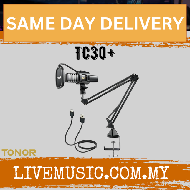 TONOR TC30+ USB Microphone Kit ( TC-30+ / TC30PLUS )
