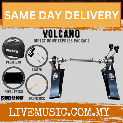 Sudoku Volcano Double Drum Pedal Direct Drive
