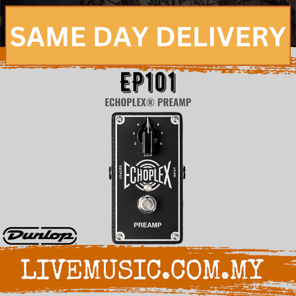 Jim Dunlop EP101 Echoplex Preamp Pedal (EP-101 / EP 101)