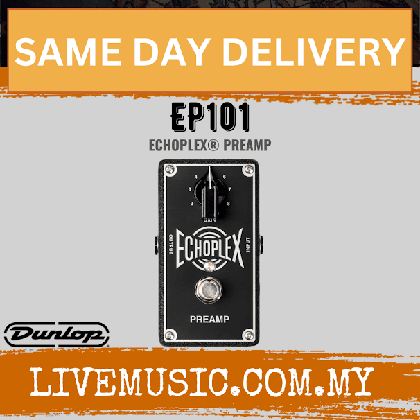 Jim Dunlop EP101 Echoplex Preamp Pedal (EP-101 / EP 101)