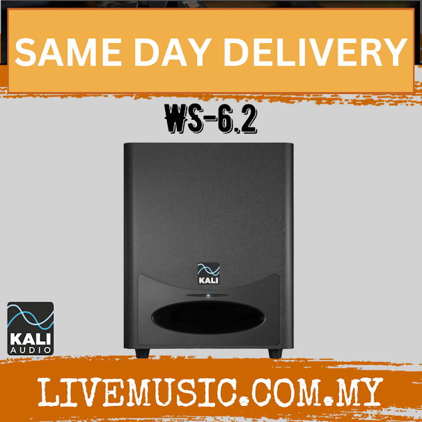 Kali Audio WS-6.2 Dual 6.5-inch Powered Subwoofer ( WS6.2 / WS 6.2 )