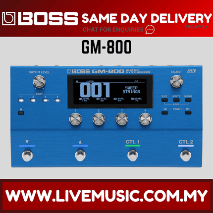 Boss GM-800 Guitar Synthesizer ( GM 800 / GM800 )