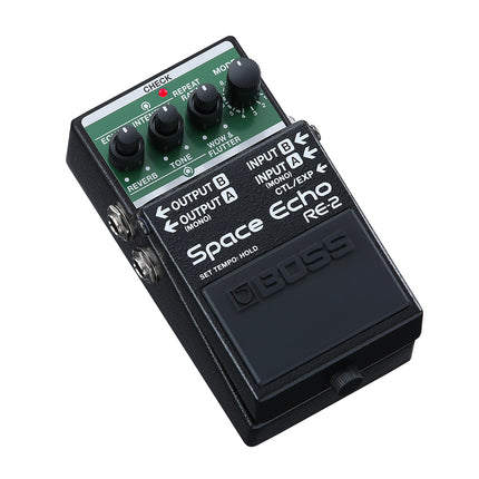 Boss RE-2 Space Echo Delay and Reverb Effects Pedal (RE2 / RE 2)