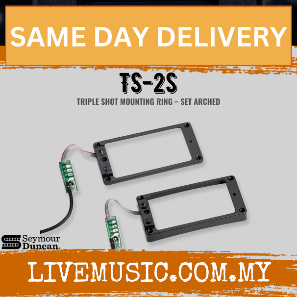Seymour Duncan TS-2S Triple Shot Mounting Ring – Set Arched