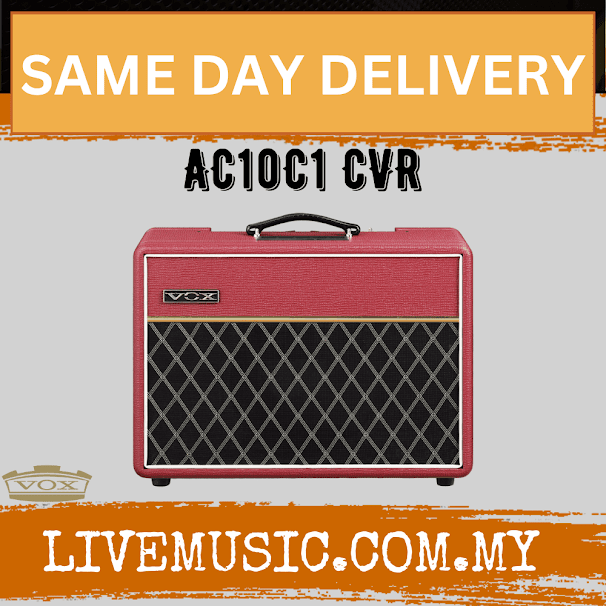 Vox AC10C1 CVR 10 Watt 1x10 1 Channel Combo Guitar Amp Amplifier With 2 Band EQ (AC10C1CVR/AC10C1-CVR)