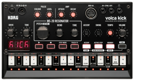 Korg Volca Kick Analog Bass Kick Generator (VolcaKick/Volca-Kick)