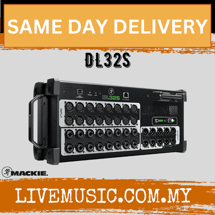 Mackie DL32S - 32 Channel Wireless Digital Rack Mixer (DL-32S/DL 32S)