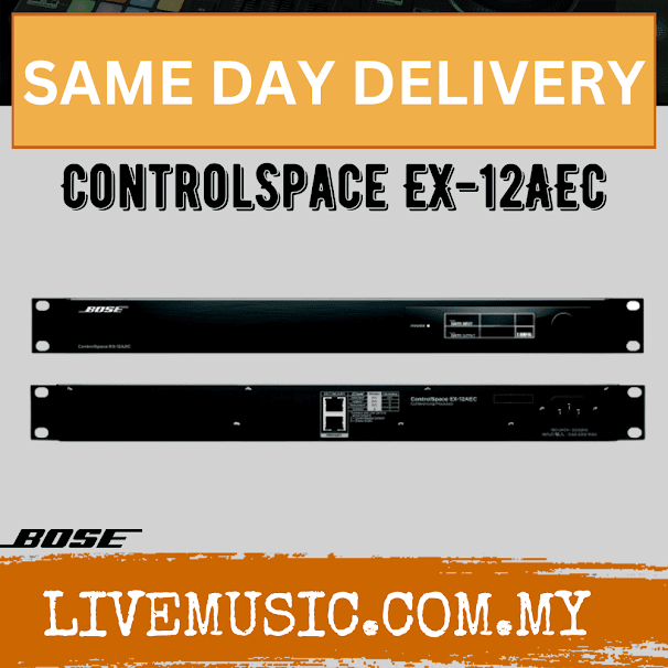 Bose ControlSpace EX-12AEC Conferencing Signal Processor ( EX12AEC / EX 12AEC )