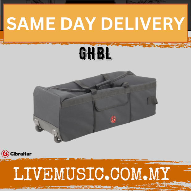 Gibraltar GHBL Hardware Bag with Wheel, Large