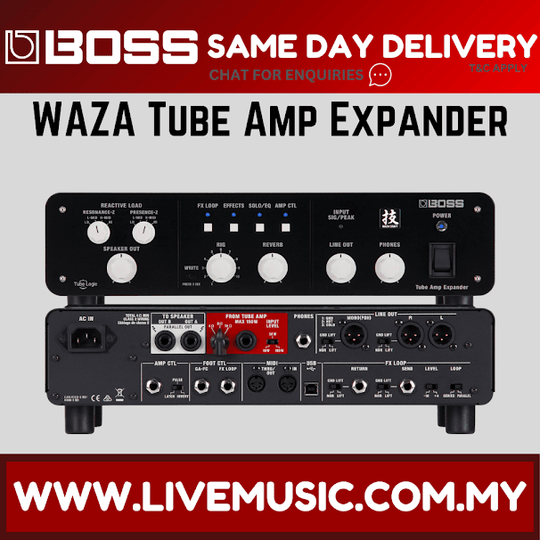 Boss WAZA Tube Amp Expander Amplifier Attenuator (WAZA TAE/WazaTAE)