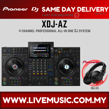 Pioneer DJ XDJ-AZ 4-channel Digital DJ System ( XDJAZ XDJ AZ )