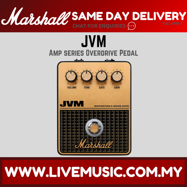 Marshall PEDL-92014 JVM Amp Series Guitar Effects Pedal ( PEDL92014 / PEDL 92014 )