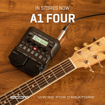 Zoom A1 Four Acoustic Instrument Multi-Effect Processor ( A1Four / A1-Four )