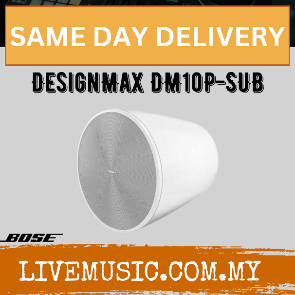 Bose DesignMax DM10P-SUB Loudspeaker - White ( DM10PSUB / DM10P SUB )