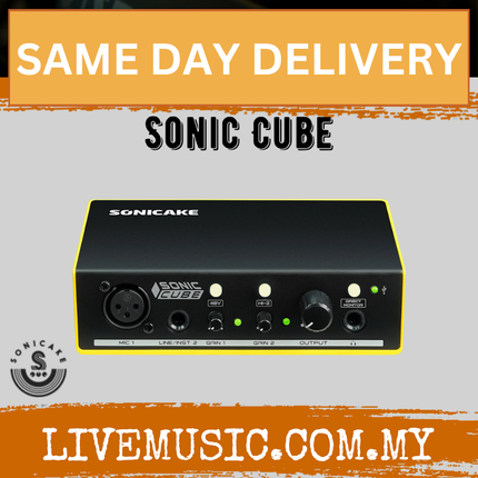 Sonicake QAI-22 Sonic Cube Dual-channel Professional Audio Interface Analog Preamp ( QAI22 QAI 22 )