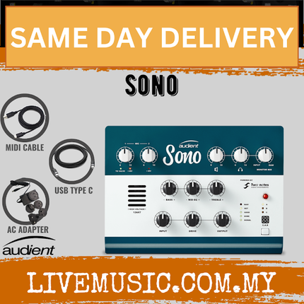 Audient Sono Guitar Recording Audio Interface