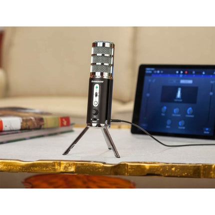 Samson Satellite Desktop USB/iOS Broadcast Microphone (Satellite Mic)