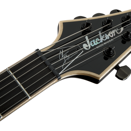 Jackson USA Signature Chris Broderick Soloist HT6 Electric Guitar, Ebony Fretboard - Gloss Black