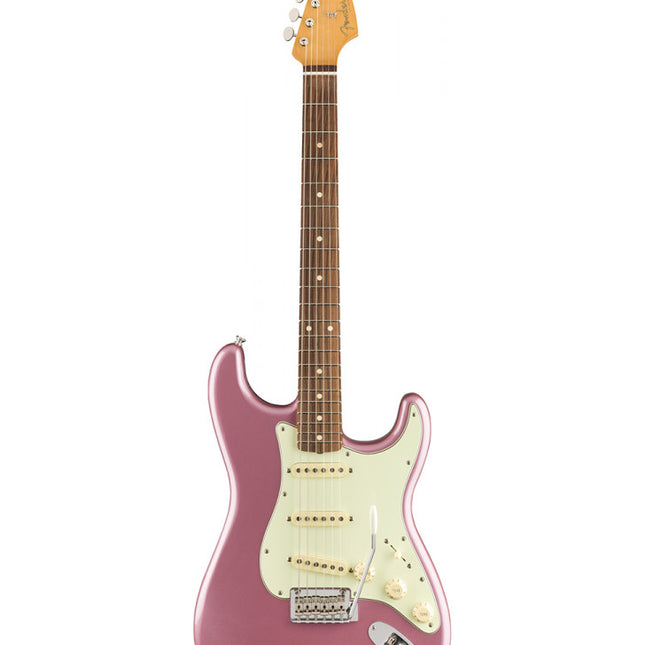 Fender Vintera 60s Stratocaster Modified Electric Guitar, Pau Ferro Fretboard with Bag - Burgundy Mist Metallic