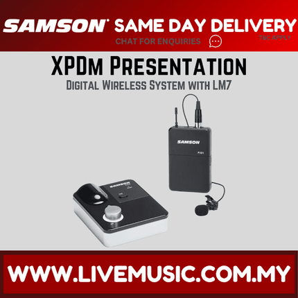 Samson Stage XPDm Presentation System (XRDm/PXD1/LM7)