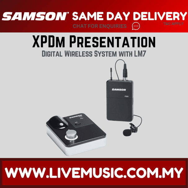 Samson Stage XPDm Presentation System (XRDm/PXD1/LM7)